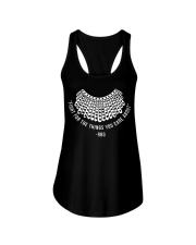 RBG Fight For The Things You Care About Collar Ladies Flowy Tank tile