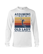 Assuming I'm Just An Old Lady - Volleyball Long Sleeve Tee tile
