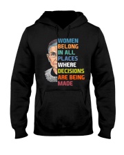 RBG Women Belong In All Places Hooded Sweatshirt tile