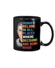 RBG Women Belong In All Places Mug tile