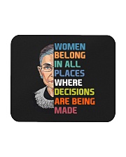 RBG Women Belong In All Places Mousepad tile