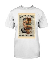 Fight For The Things You Care About Premium Fit Mens Tee tile