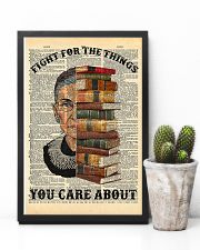 Fight For The Things You Care About 11x17 Poster lifestyle-poster-8