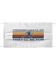 Underestimate Me That'll Be Fun - Running Mask tile