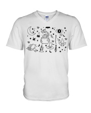 Magic Witch V-Neck T-Shirt tile