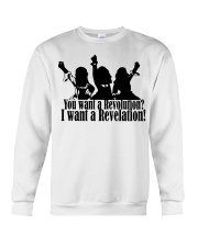 Hamilton You Want A Revolution Crewneck Sweatshirt tile