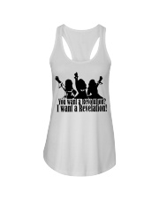 Hamilton You Want A Revolution Ladies Flowy Tank tile