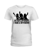 Hamilton You Want A Revolution Ladies T-Shirt tile