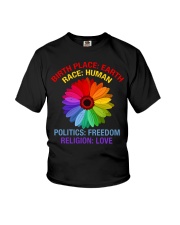 Birth Place: Earth Race: Human Youth T-Shirt tile