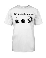 I'm A Simple Woman - Surfing Premium Fit Mens Tee tile