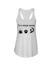 I'm A Simple Woman - Surfing Ladies Flowy Tank tile