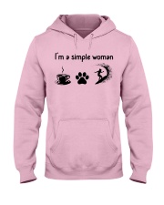I'm A Simple Woman - Surfing Hooded Sweatshirt front