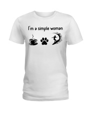 I'm A Simple Woman - Surfing Ladies T-Shirt tile