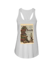 Book Dictionary Ladies Flowy Tank tile