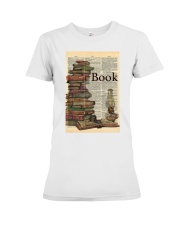 Book Dictionary Premium Fit Ladies Tee tile