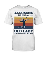 Assuming I'm Just An Old Lady - Badminton Premium Fit Mens Tee tile