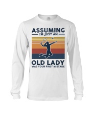 Assuming I'm Just An Old Lady - Badminton Long Sleeve Tee tile