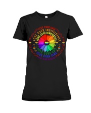 Love Over Hate Premium Fit Ladies Tee tile