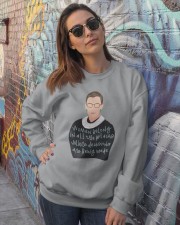 RBG Women Belong In All Places Crewneck Sweatshirt lifestyle-unisex-sweatshirt-front-3