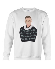 RBG Women Belong In All Places Crewneck Sweatshirt tile