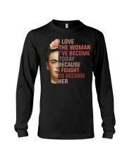 I Love The Woman I've Become Today Long Sleeve Tee thumbnail