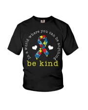 In A World Where You Can Be Anything - Be Kind Youth T-Shirt tile