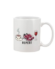 Running Coffee Wine Repeat Mug tile