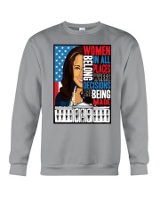 Women belong in all places Crewneck Sweatshirt front
