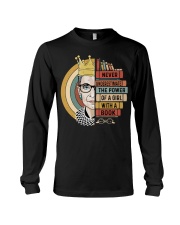 RBG Never Underestimate The Power Of A Girl Long Sleeve Tee tile