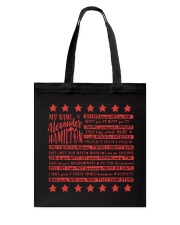 My Name Is Alexander Hamilton Tote Bag tile