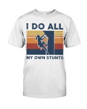 Rock Climbing - I Do All My Own Stunts Retro Classic T-Shirt tile