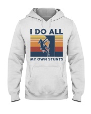 Rock Climbing - I Do All My Own Stunts Retro Hooded Sweatshirt tile