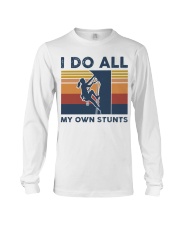 Rock Climbing - I Do All My Own Stunts Retro Long Sleeve Tee tile