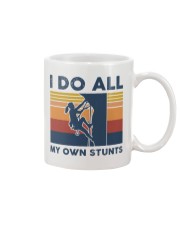 Rock Climbing - I Do All My Own Stunts Retro Mug tile