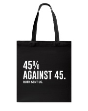 45 percent against 45 Tote Bag tile