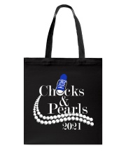 Chucks and Pearls 2021 Tote Bag tile