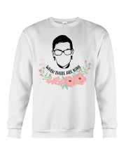 RBG When There Are Nine Flower Crewneck Sweatshirt tile