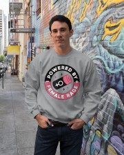 Powered By Female Rage Crewneck Sweatshirt lifestyle-unisex-sweatshirt-front-2