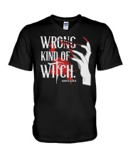 Wrong Kind Of Witch - Manon Blackbeak V-Neck T-Shirt tile