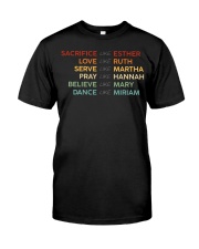 Women Of The Bible Classic T-Shirt front