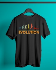 Kayaking Evolution Vintage Classic T-Shirt lifestyle-mens-crewneck-front-3