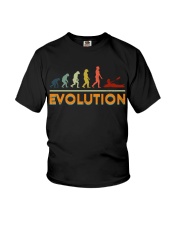 Kayaking Evolution Vintage Youth T-Shirt tile