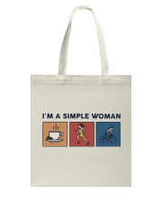 I'm A Simple Woman Retro Tote Bag tile