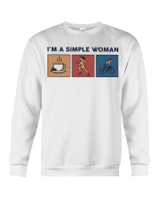 I'm A Simple Woman Retro Crewneck Sweatshirt tile