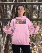I'm A Simple Woman Retro Hooded Sweatshirt apparel-hooded-sweatshirt-lifestyle-05