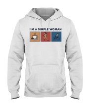 I'm A Simple Woman Retro Hooded Sweatshirt tile