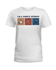 I'm A Simple Woman Retro Ladies T-Shirt tile