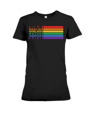 Pride Flag Meaning Premium Fit Ladies Tee tile