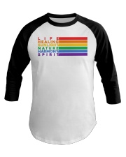 Pride Flag Meaning Baseball Tee tile