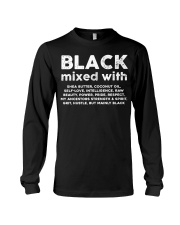 Black Mixed With Long Sleeve Tee tile